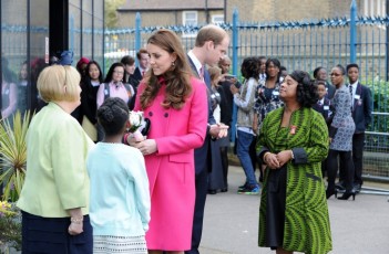Kate Middleton,  Prince William and Doreen Lawrence