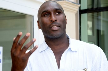 Sulzeer Jeremiah Sol Campbell former England international footballer